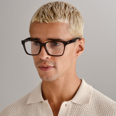 Le Specs Kova Dark Tort Male D-Frame Optical Frames | Eyewear Index