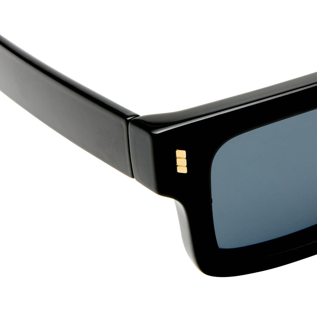 Cancer Council Austinmer Black Uni-Sex Rectangle Sunglasses | Eyewear Index