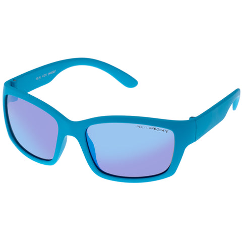 Cancer Council Seal Kids Cobalt Rubber Male Wrap Sunglasses | Eyewear Index