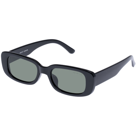 Cancer Council Ascot Black Uni-Sex Rectangle Sunglasses | Eyewear Index