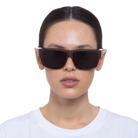 Cancer Council Natone Fitovers Crystal Brown Uni-Sex D-Frame Sunglasses | Eyewear Index