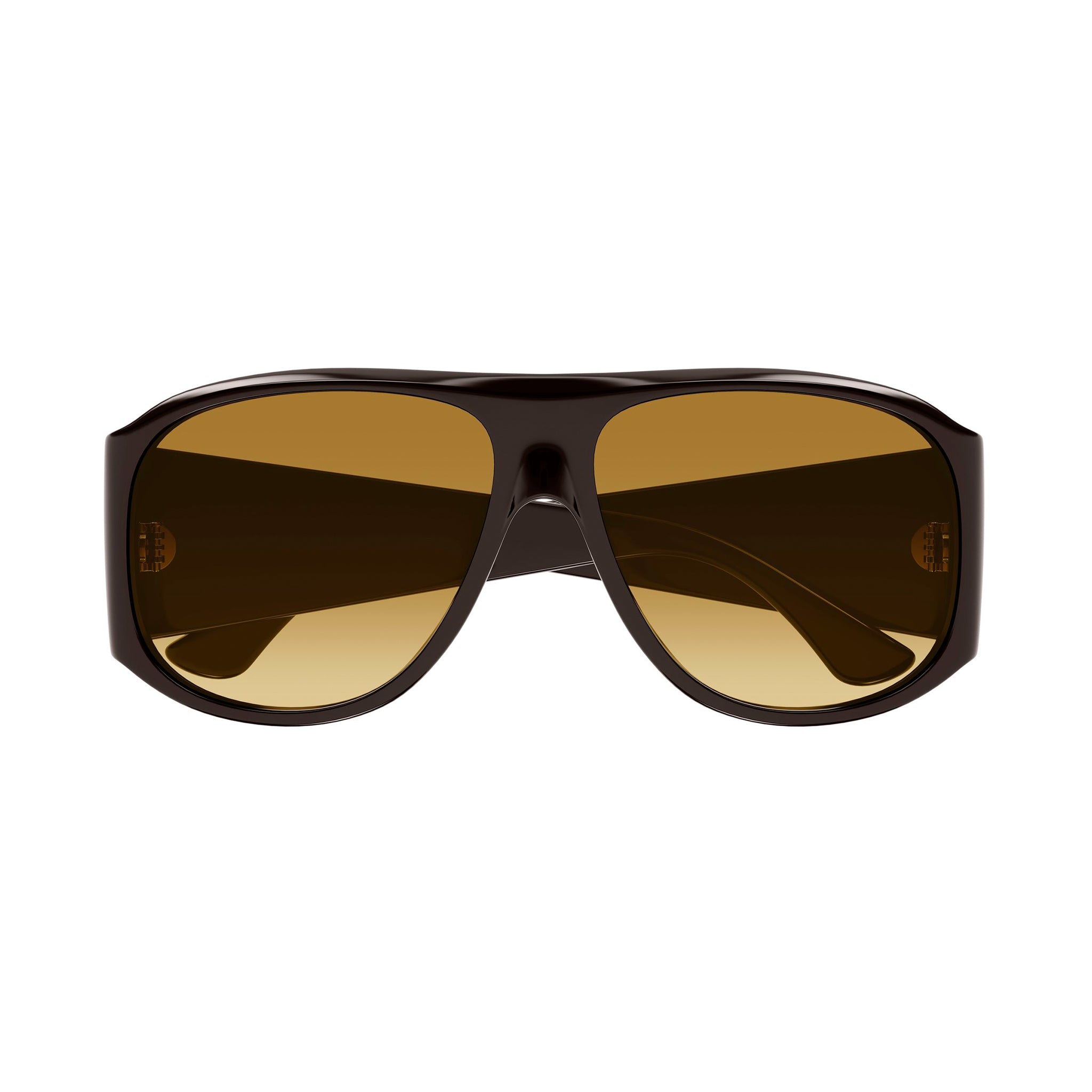 Chloe Ch0347s Brown Female Aviator Sunglasses | Eyewear Index