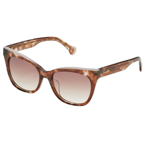 Camilla Busy Day In Soho Syrup Shimmer Ballet Female Cat-Eye Sunglasses | Eyewear Index