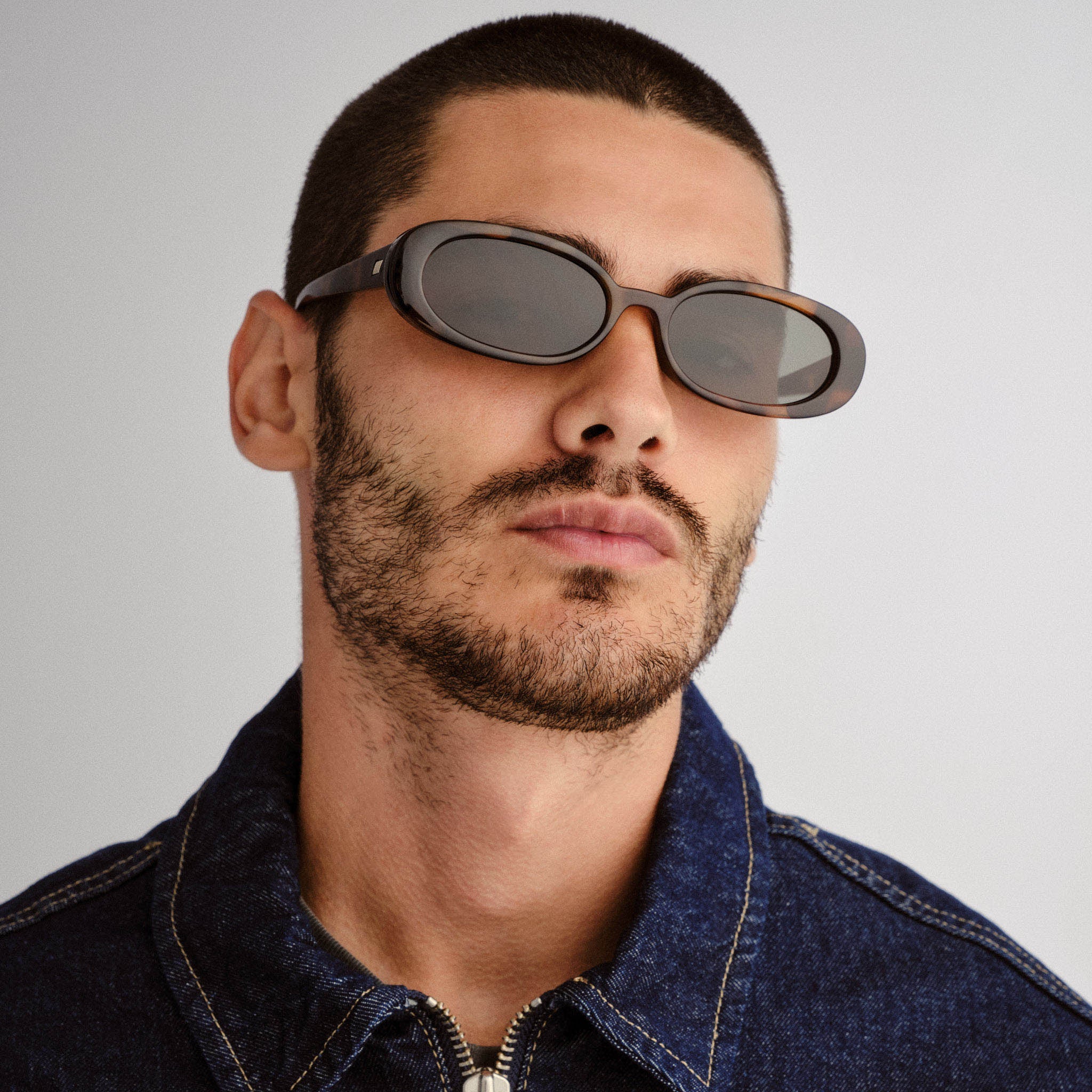 Le Specs Outta Love + Tort Uni-Sex Oval Sunglasses | Eyewear Index