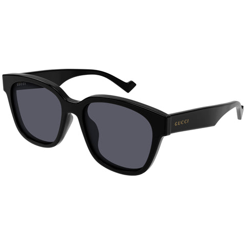 Gucci Gg1430sk Black Male Rectangle Sunglasses | Eyewear Index