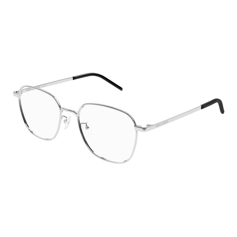 Saint Laurent Sl646f Silver Female Round Optical Frames | Eyewear Index