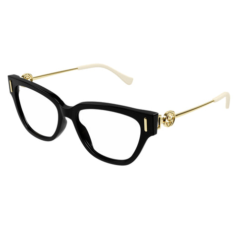 Gucci Gg1205o Black Female Cat-Eye Optical Frames | Eyewear Index