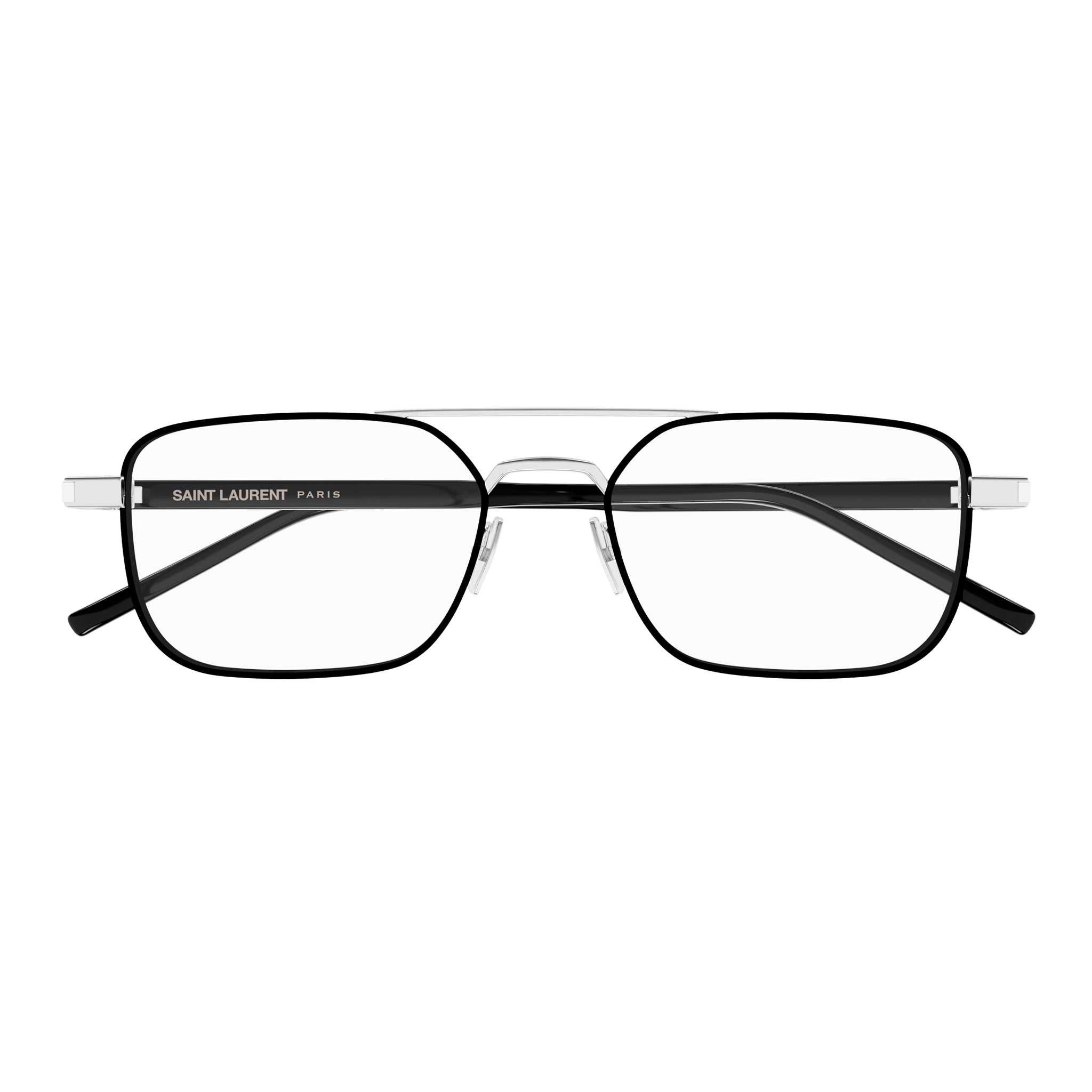 Saint Laurent Sl780 Silver Male Rectangle Optical Frames | Eyewear Index
