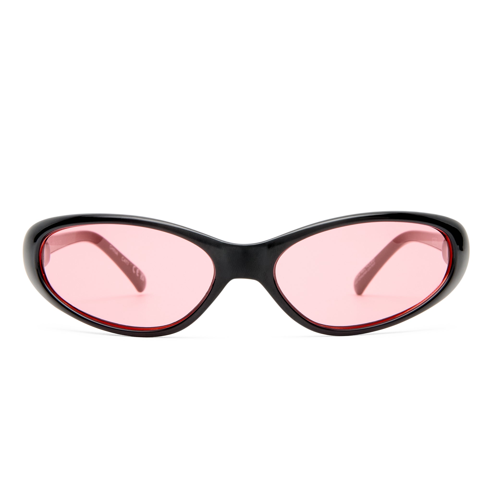 Aire Poison Black Uni-Sex Oval Sunglasses | Eyewear Index
