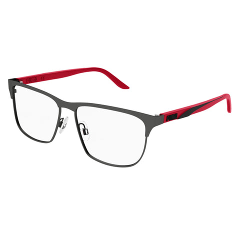 Puma Pu0348o Ruthenium Male Rectangle Optical Frames | Eyewear Index