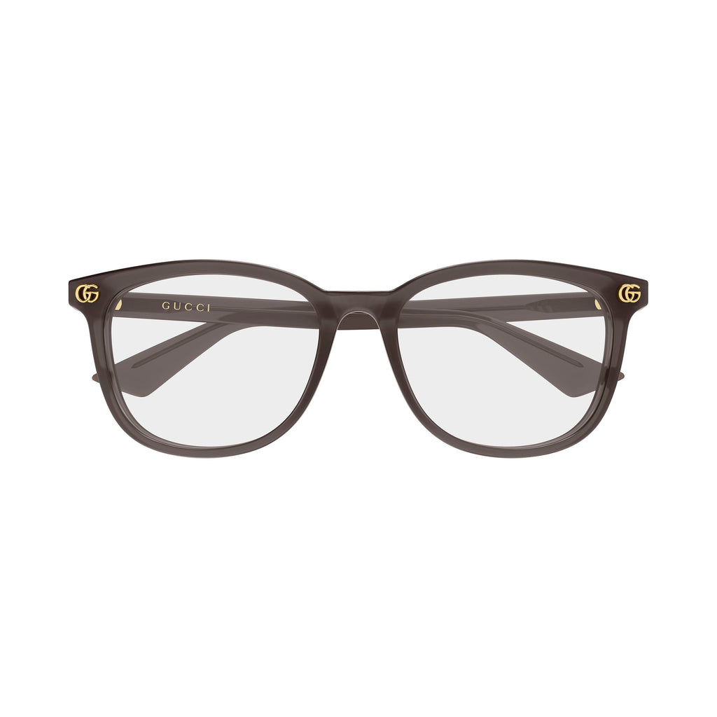 Gucci Gg2265oa Brown Female Round Optical Frames | Eyewear Index