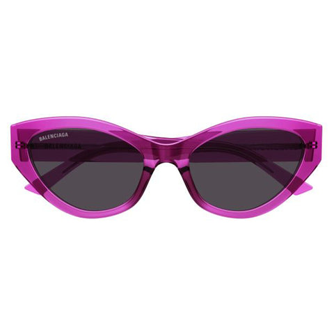 Balenciaga Bb0306s Fuchsia Female Cat-Eye Sunglasses | Eyewear Index