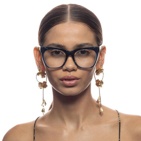 Camilla Summer In Italy Ink Female Cat-Eye Optical Frames | Eyewear Index