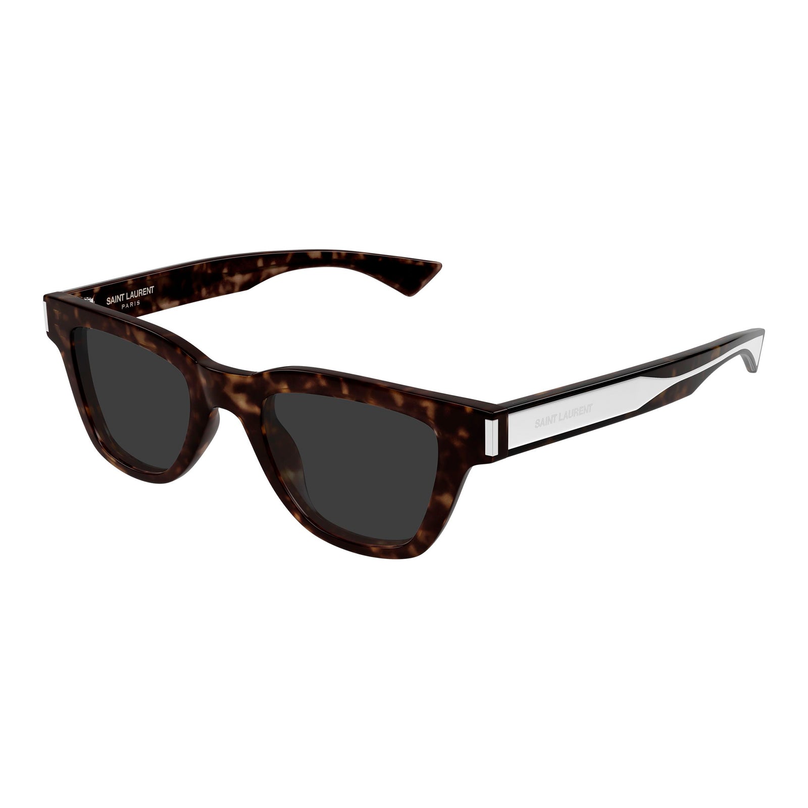 Saint Laurent Sl789jacques Havana Male Rectangle Sunglasses