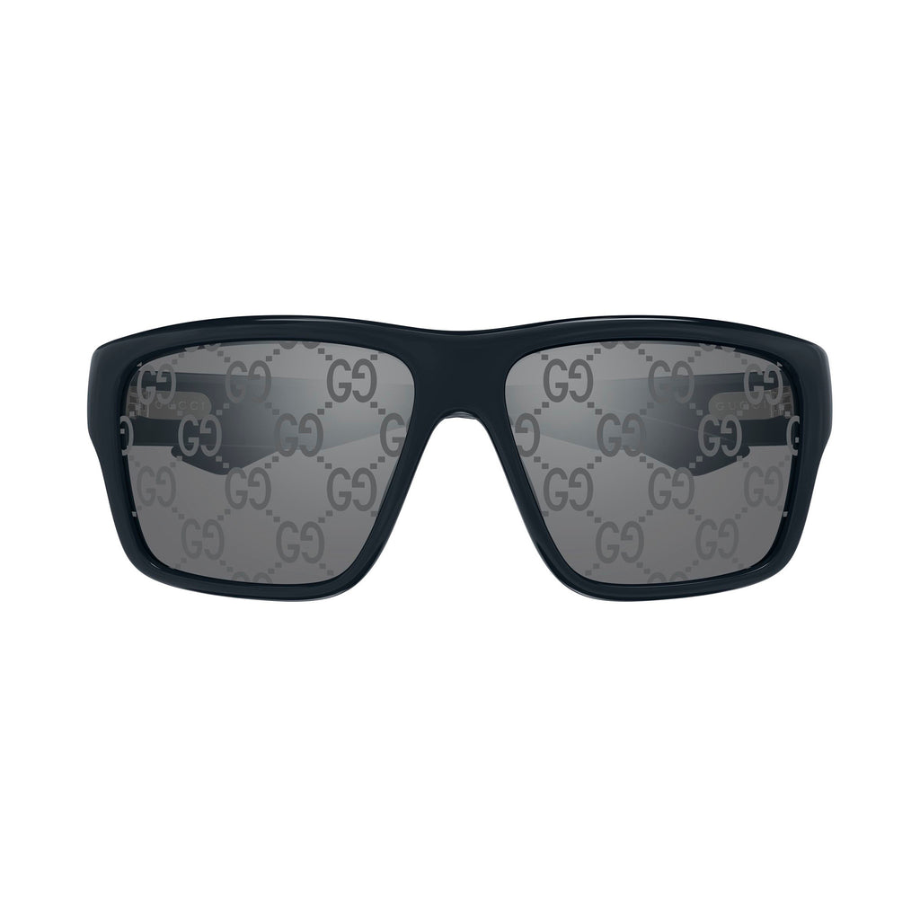 Gucci Gg2239s Blue Male Square Sunglasses | Eyewear Index