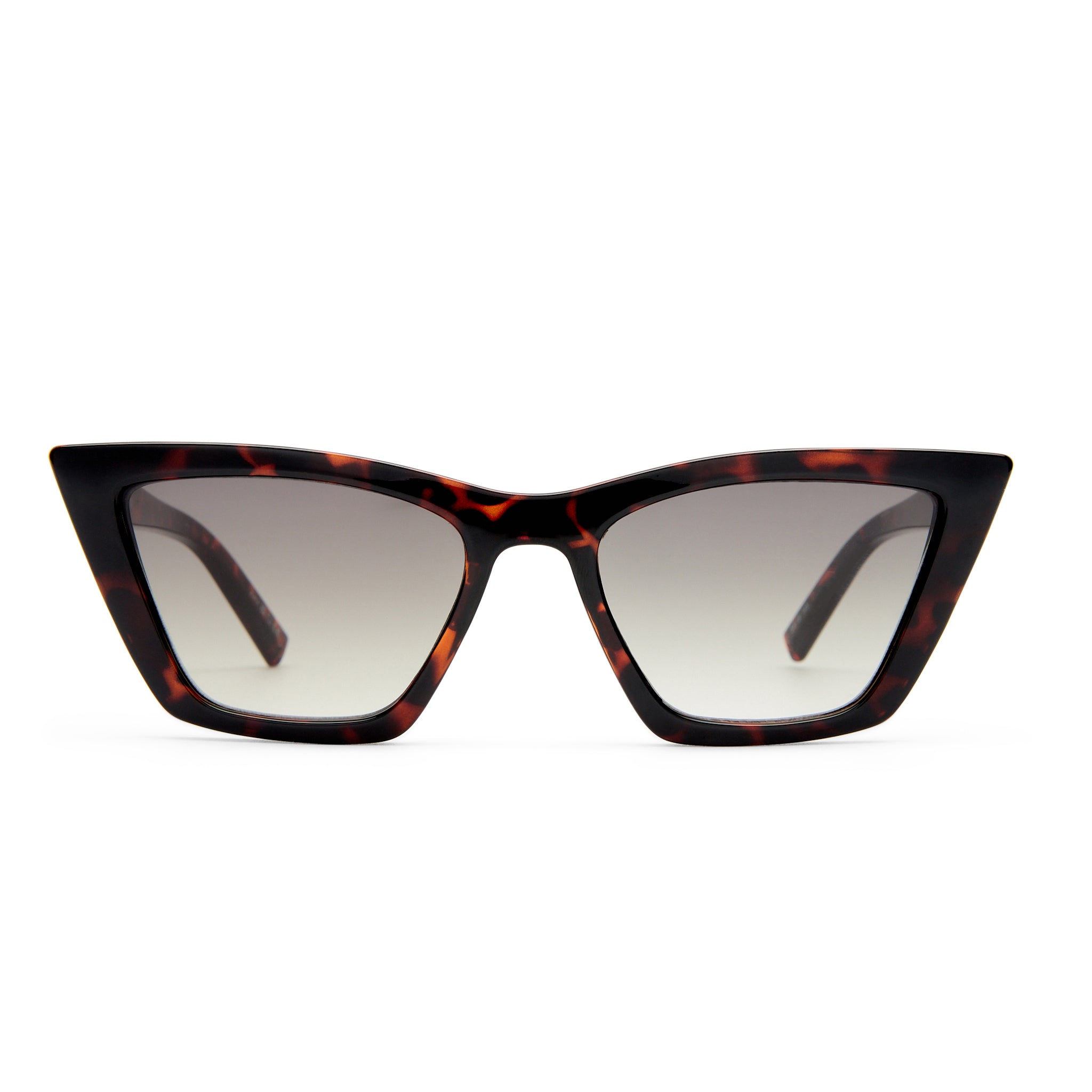 Le Specs Velodrome Dark Tort Female Cat-Eye Sunglasses | Eyewear Index