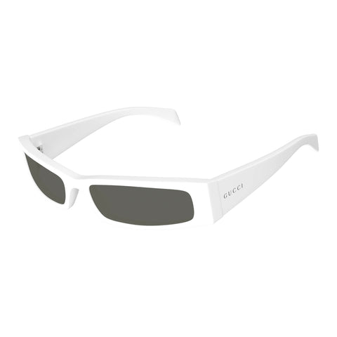 Gucci Gg1778s White Male Rectangle Sunglasses | Eyewear Index