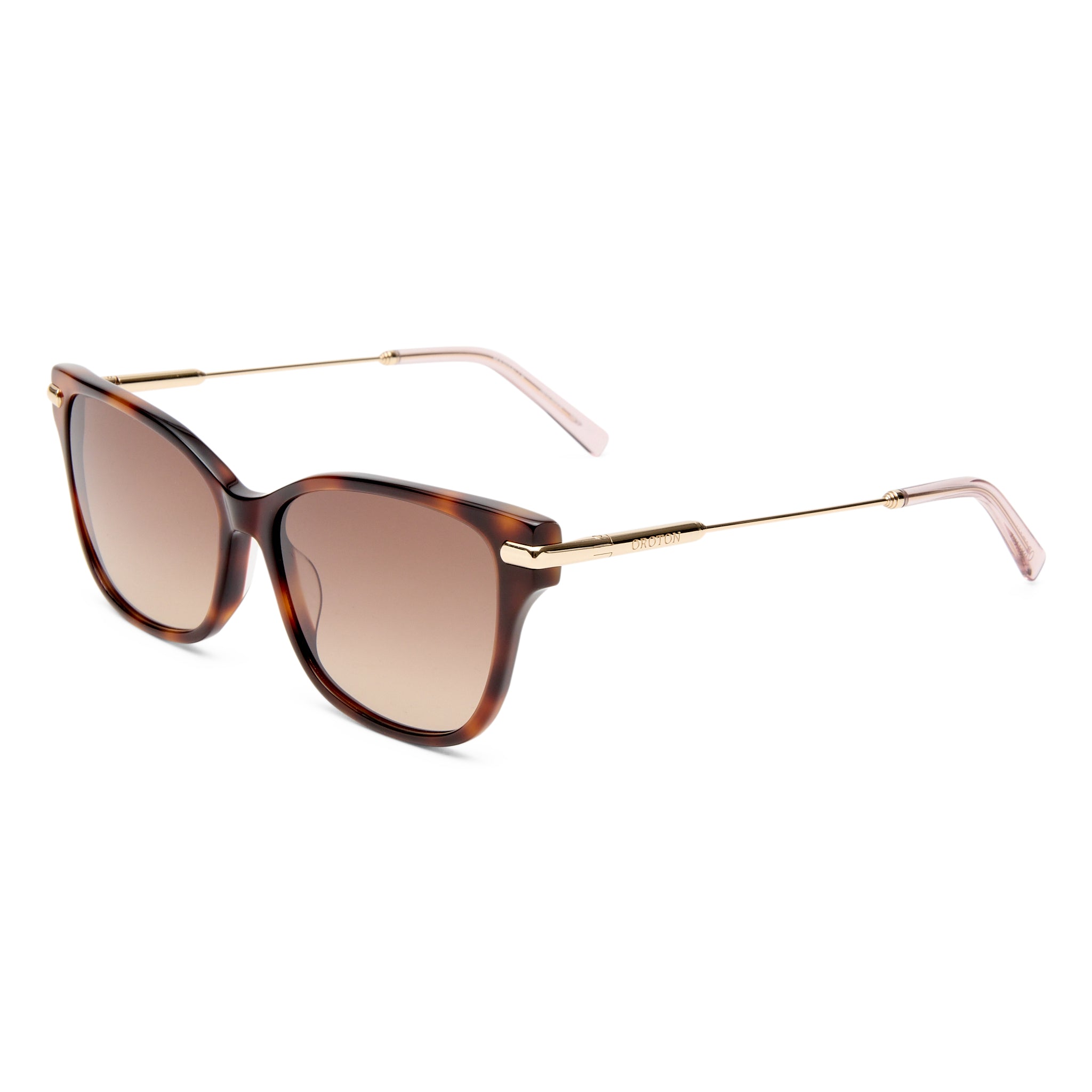 Oroton Mariselle Signature Tort Female Cat-Eye Sunglasses | Eyewear Index