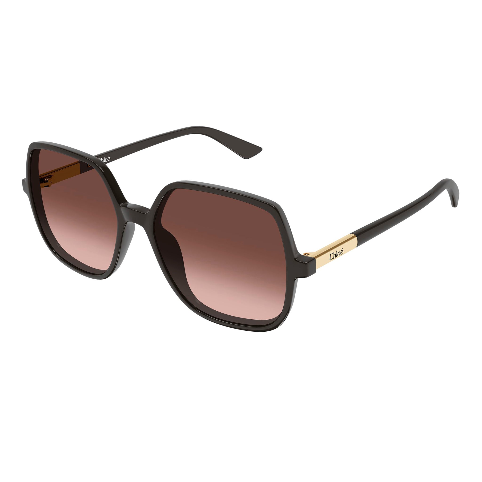 Chloe Ch0362s Grey Female Square Sunglasses | Eyewear Index