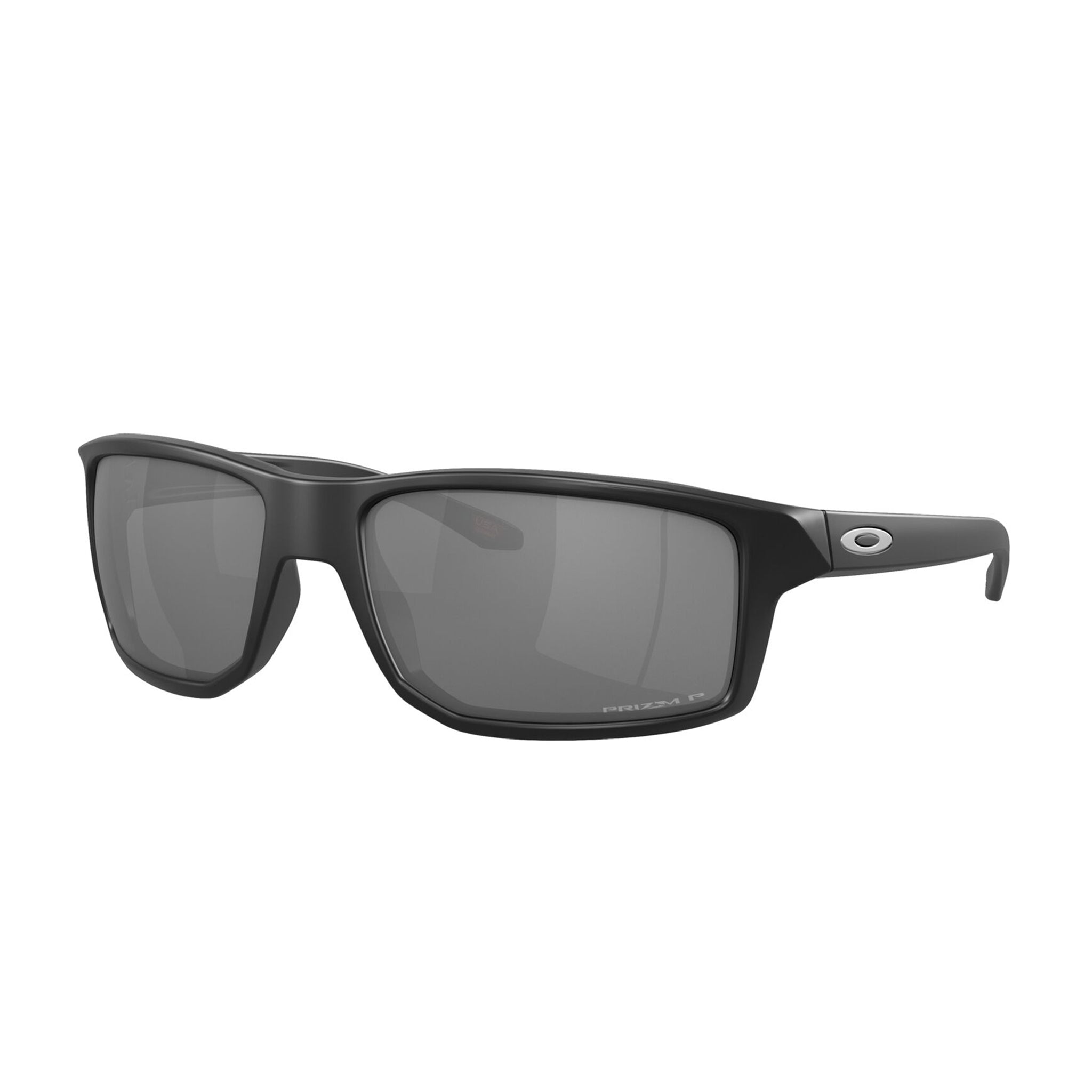 Oakley 9449 Gibston 944906 Matte Black Male Wrap Sunglasses | Eyewear Index