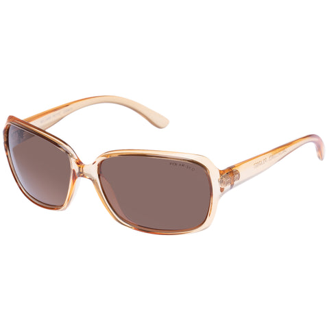 Cancer Council Bellambi Petite Barley Female Wrap Sunglasses | Eyewear Index