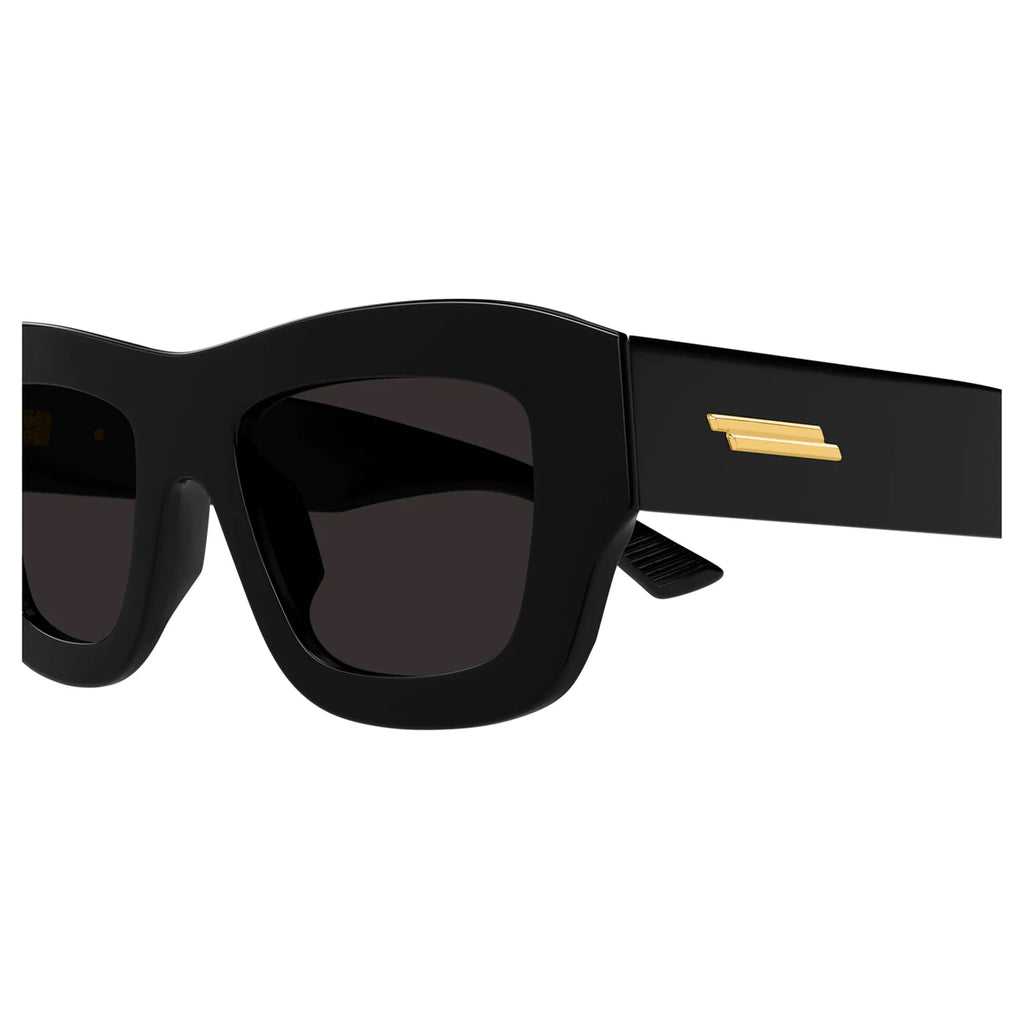 Bottega Veneta Bv1357s Black Female Rectangle Sunglasses | Eyewear
