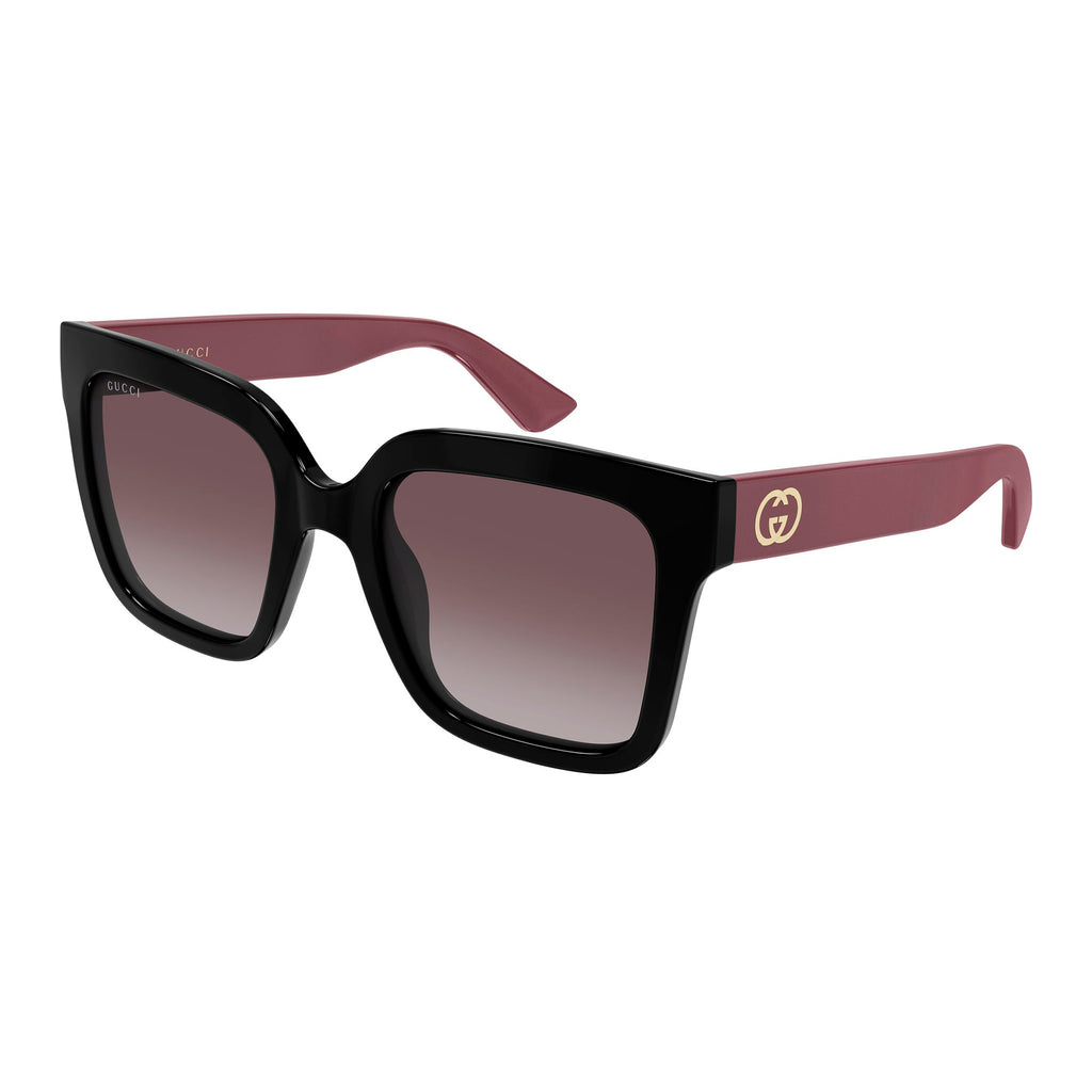 Gucci Gg2190s Black Female Rectangle Sunglasses | Eyewear Index