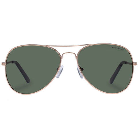 Cancer Council Allendale Light Gold Male Aviator Sunglasses | Eyewear Index