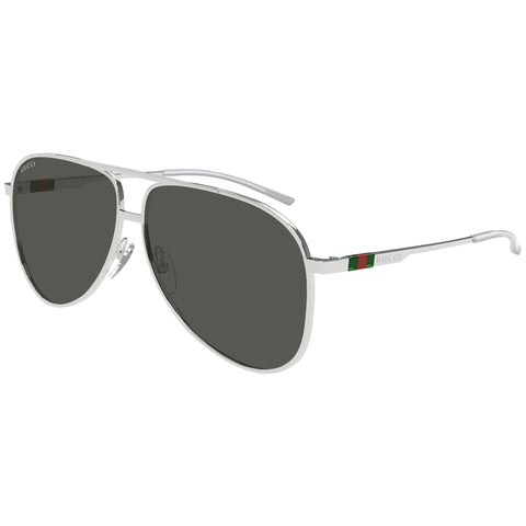 Gucci Gg1677s Silver Male Navigator Sunglasses | Eyewear Index