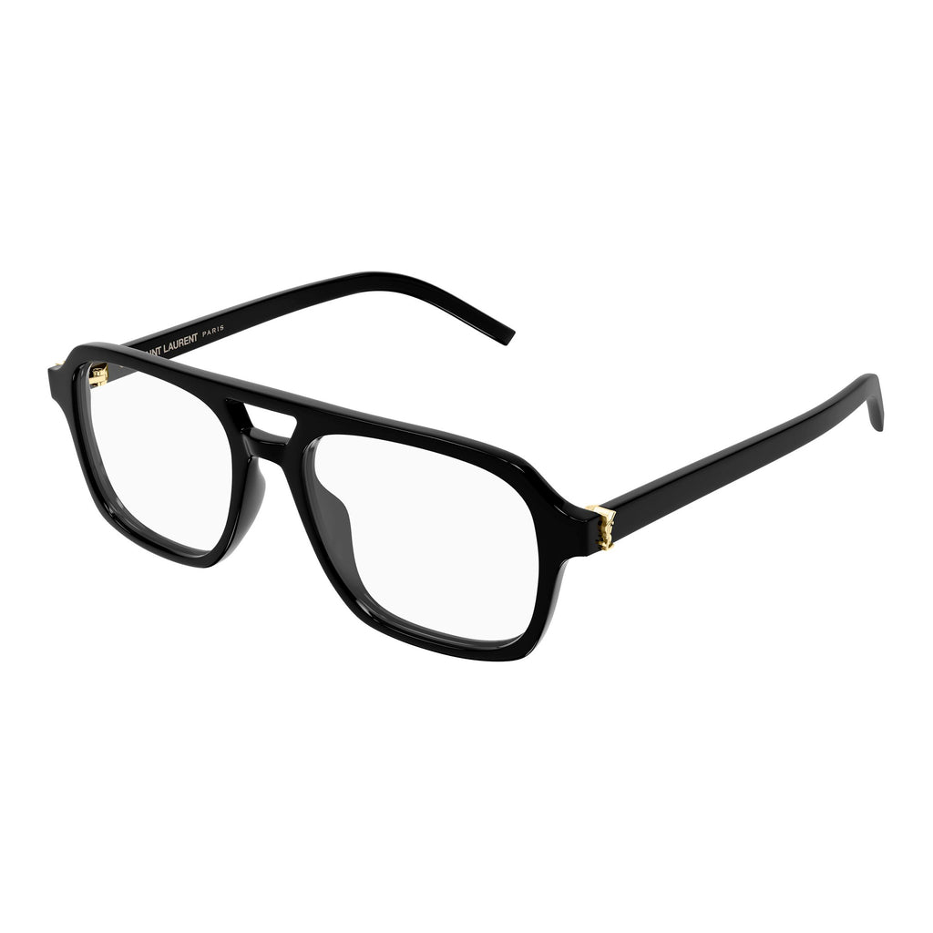 Saint Laurent Slm179 Black Female Navigator Optical Frames | Eyewear Index