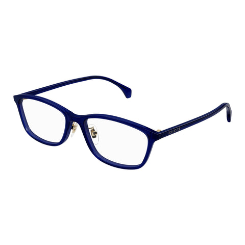 Gucci Gg1356oj Blue Male Rectangle Optical Frames | Eyewear Index