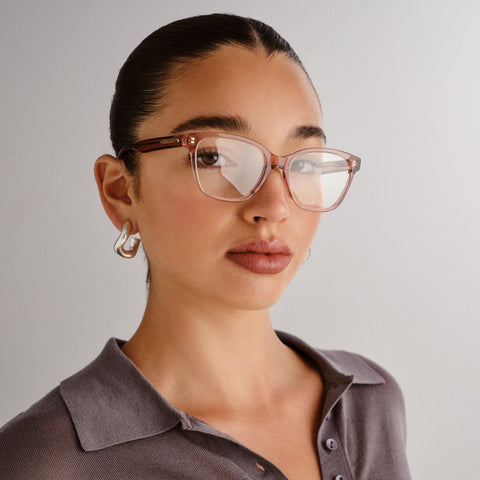 Le Specs Bio-Typic Alt Fit Rouge Female D-Frame Optical Frames | Eyewear Index