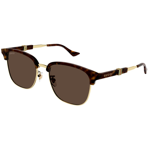 Gucci Gg1499sk Gold Male Round Sunglasses | Eyewear Index