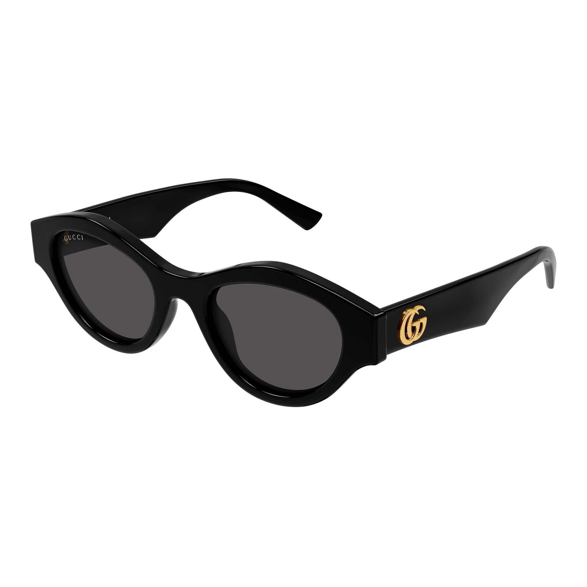 Gucci Gg2207s Black Female Cat-Eye Sunglasses | Eyewear Index