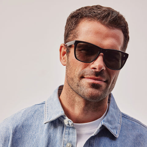 Cancer Council Bondi Black Uni-Sex D-Frame Sunglasses | Eyewear Index