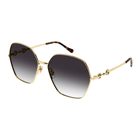 Gucci Gg1335s Gold Female Unspecified Sunglasses | Eyewear Index