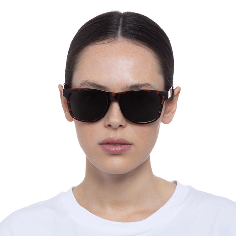 Solarized Rewind Classic Dark Tort Uni-Sex D-Frame Sunglasses | Eyewear Index