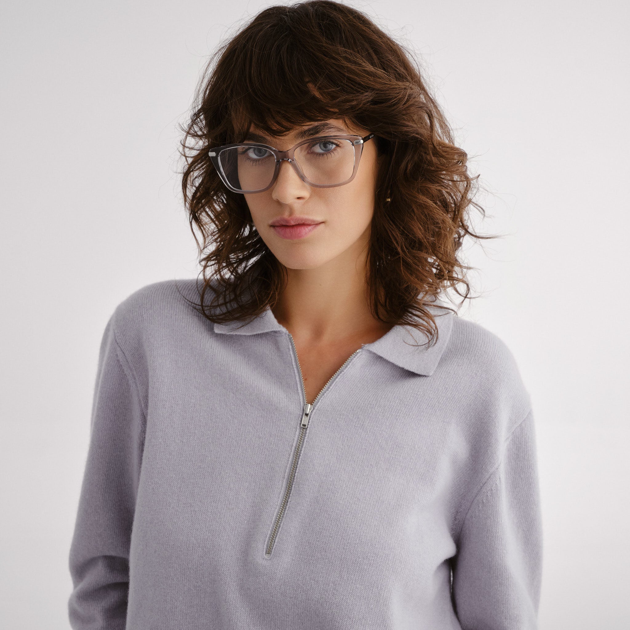 Oroton Roselle Grey Female Cat-Eye Optical Frames | Eyewear Index