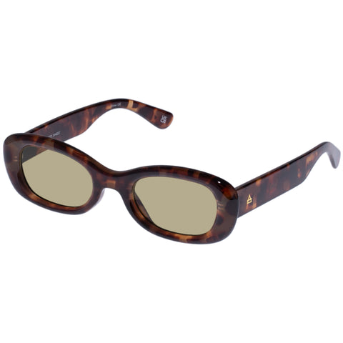 Aire Calisto Dark Tort Uni-Sex Oval Sunglasses | Eyewear Index