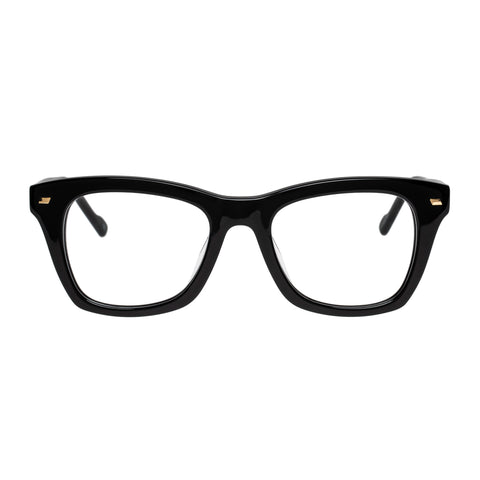 Le Specs Dimmi Alt Fit Black Uni-Sex D-Frame Optical Frames | Eyewear Index