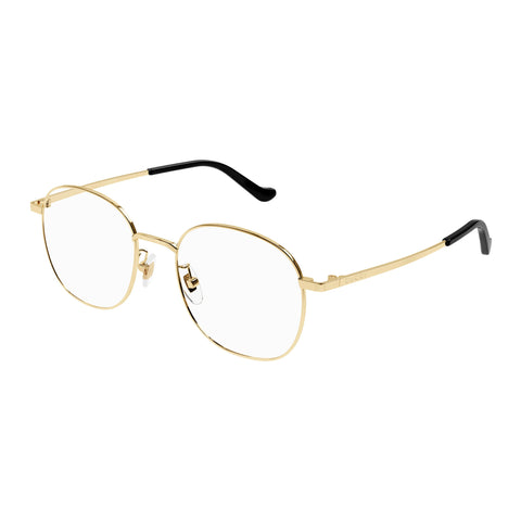 Gucci Gg1469oa Gold Female Round Optical Frames | Eyewear Index