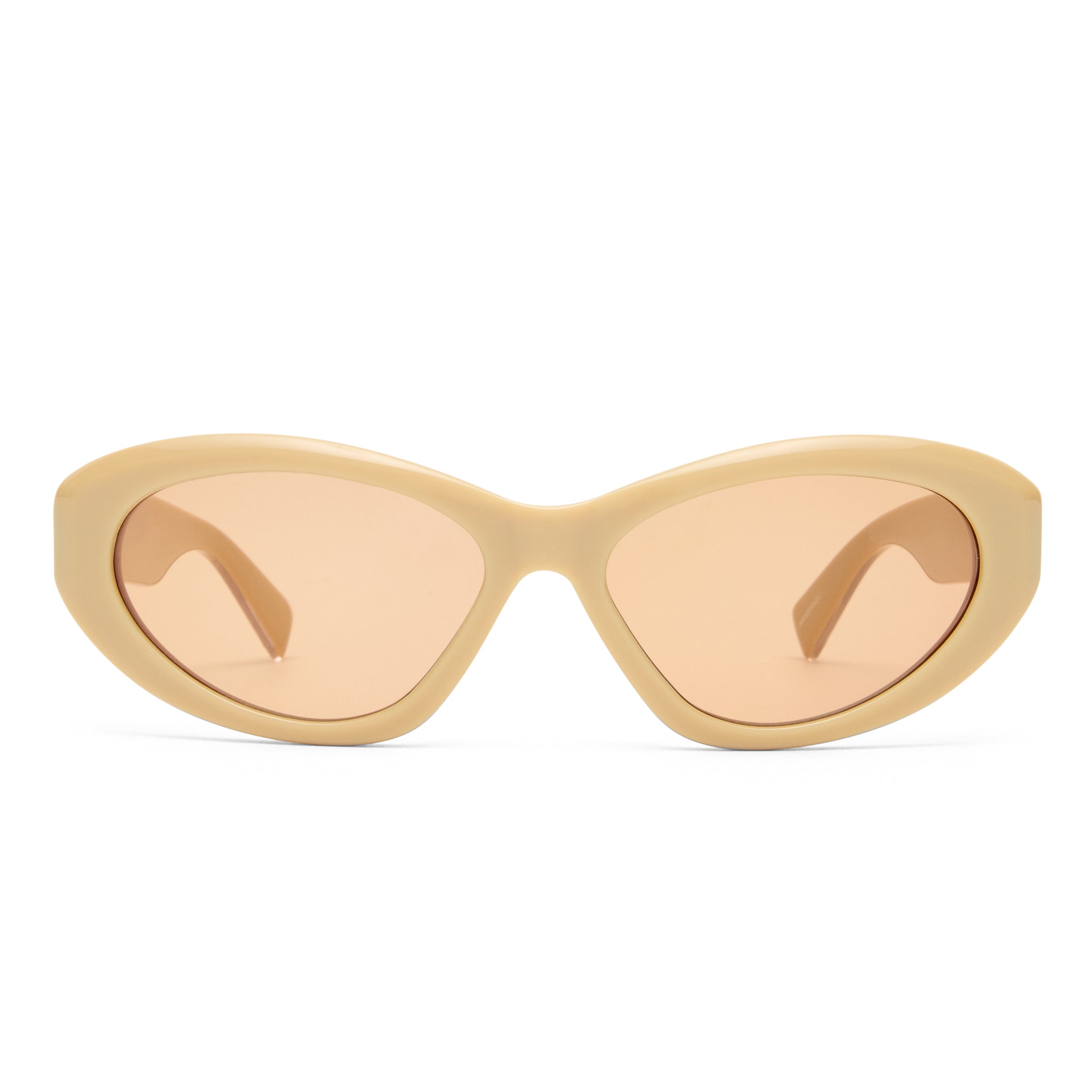 Oroton Remy Oatmeal Female Cat-Eye Sunglasses | Eyewear Index