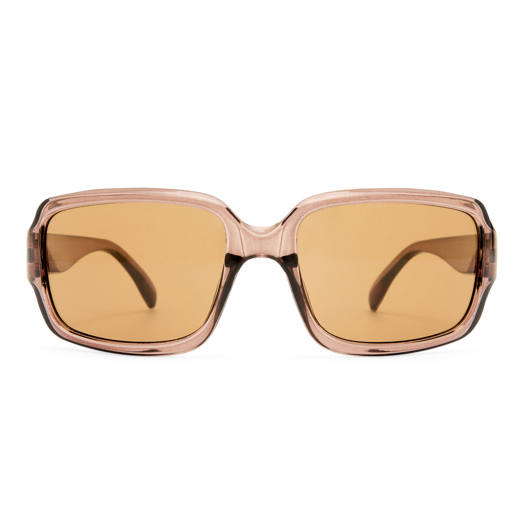 Aire Ignite Espresso Uni-Sex Wrap Sunglasses | Eyewear Index