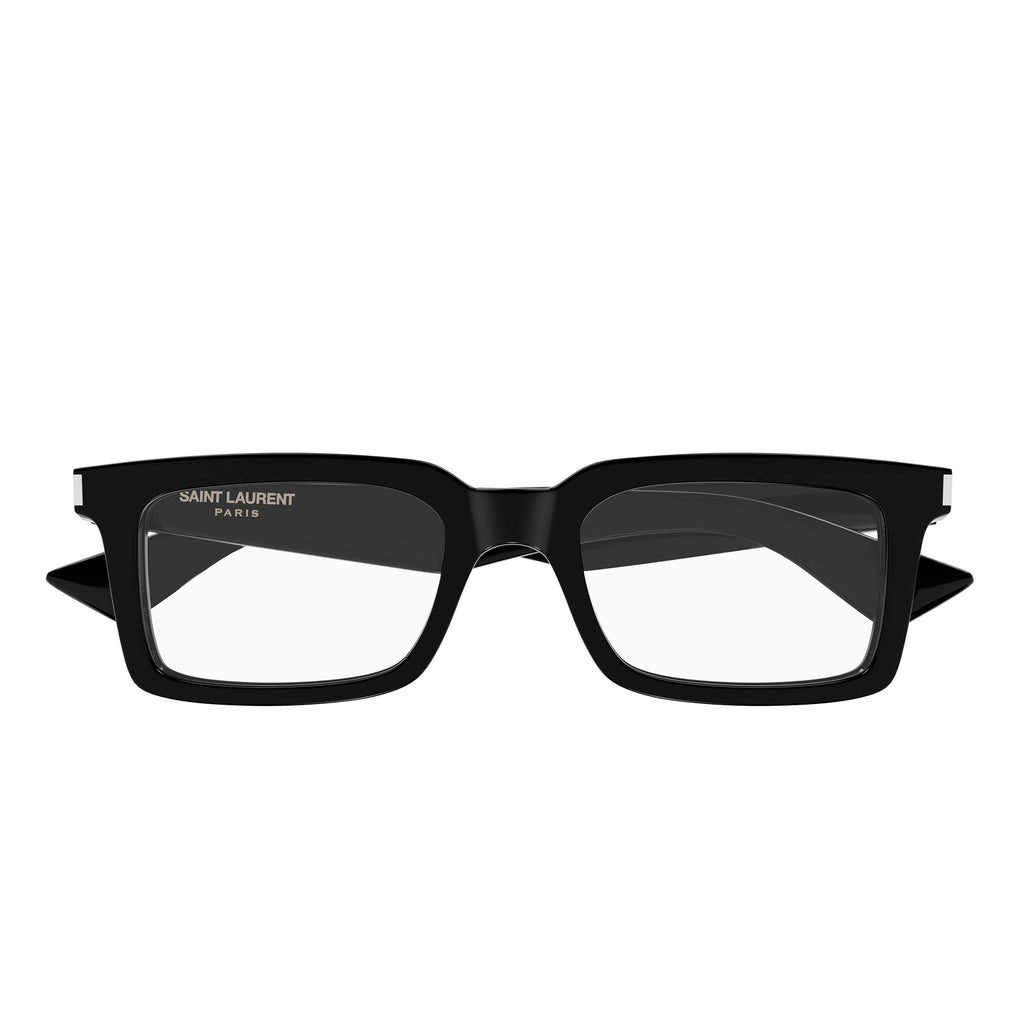 Saint Laurent Sl860opt Black Male Rectangle Optical Frames | Eyewear Index