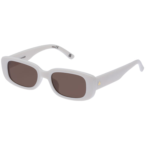 Aire Ceres Ivory Uni-Sex Rectangle Sunglasses | Eyewear Index