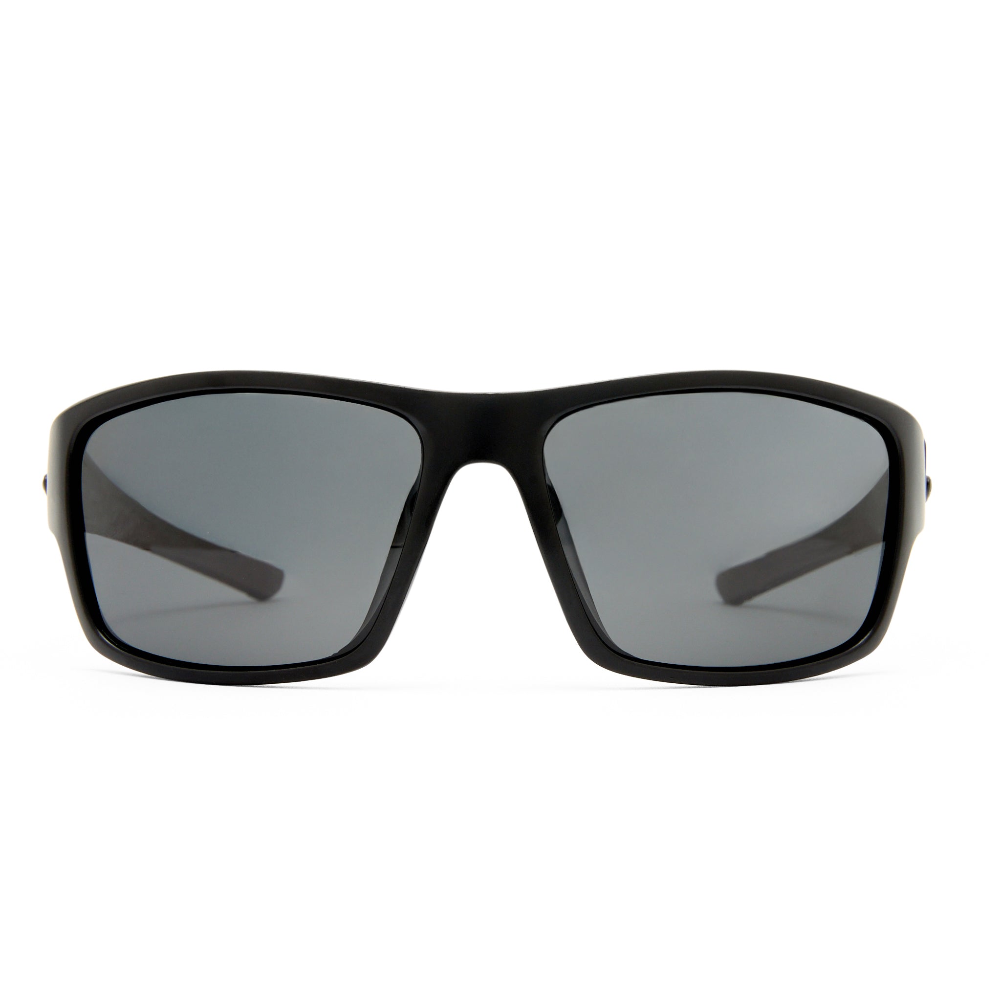 Fish Tideway Matte Black Bronze Male Wrap Sunglasses | Eyewear Index