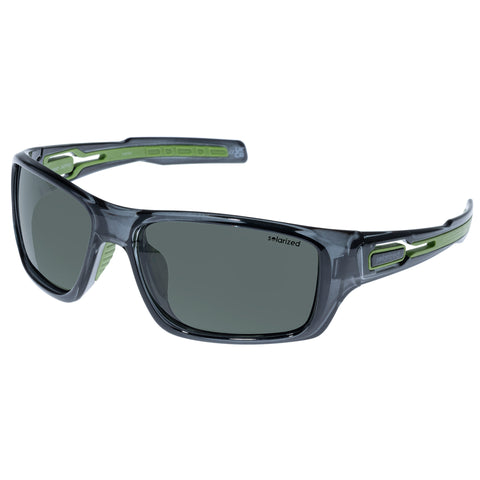 Solarized Bold Wrap Grey Green Male Wrap Sunglasses | Eyewear Index