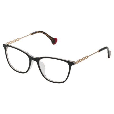 Camilla The Journey Black Leopard Female D-Frame Optical Frames | Eyewear Index