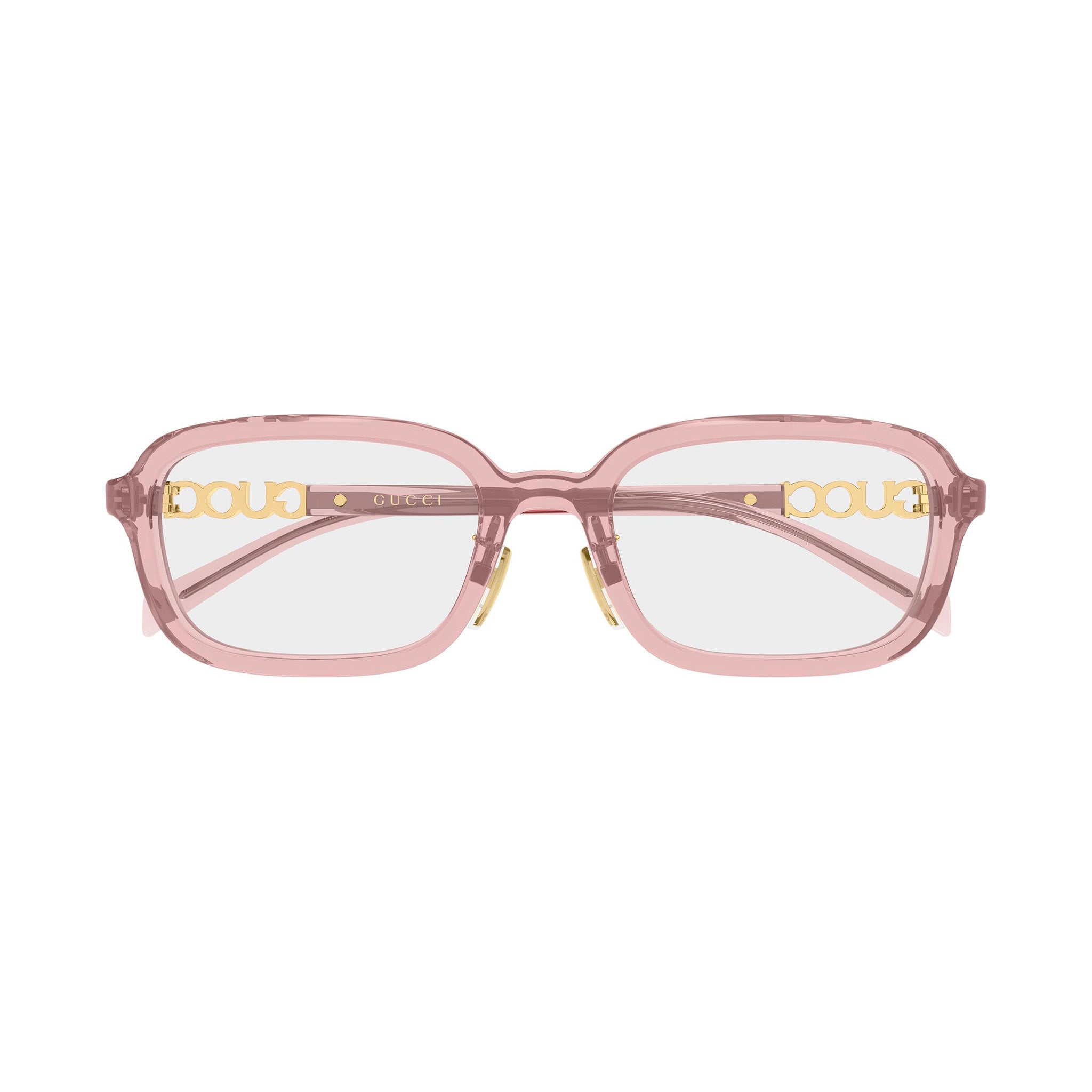 Gucci Gg2210oa Pink Female Rectangle Optical Frames | Eyewear Index