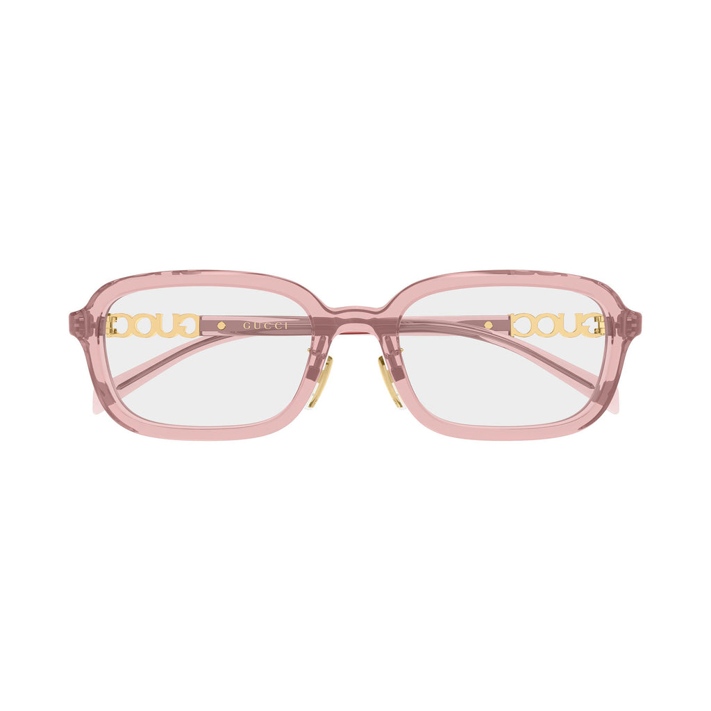 Gucci Gg2210oa Pink Female Rectangle Optical Frames | Eyewear Index